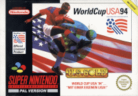 World Cup USA '94 PAL Super Nintendo PAL box art